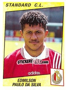Cromo Edmilson Paulo Da Silva - Football Belgium 1996-1997 n. 329 - Panini