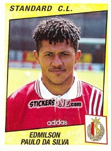 Figurina Edmilson Paulo Da Silva - Football Belgium 1996-1997 - Panini