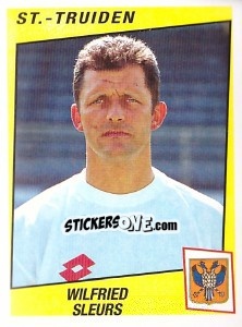 Figurina Wilfried Sleurs - Football Belgium 1996-1997 - Panini