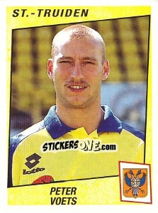 Sticker Peter Voets - Football Belgium 1996-1997 n. 335 - Panini