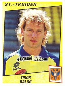 Sticker Tibor Balog - Football Belgium 1996-1997 n. 336 - Panini
