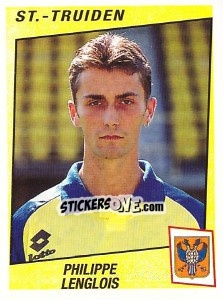 Sticker Philippe Lenglois - Football Belgium 1996-1997 n. 338 - Panini