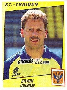 Sticker Erwin Coenen - Football Belgium 1996-1997 - Panini