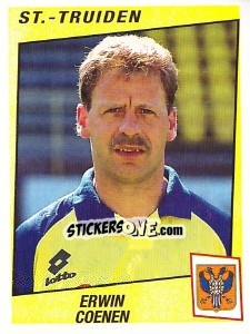 Sticker Erwin Coenen - Football Belgium 1996-1997 n. 340 - Panini