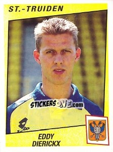 Sticker Eddy Dierickx - Football Belgium 1996-1997 - Panini