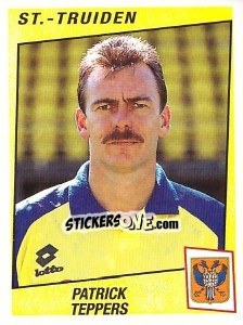 Sticker Patrick Teppers - Football Belgium 1996-1997 n. 343 - Panini