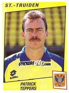 Sticker Patrick Teppers - Football Belgium 1996-1997 - Panini