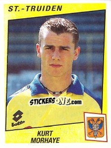 Sticker Kurt Morhaye - Football Belgium 1996-1997 - Panini