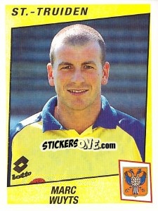 Sticker Marc Wuyts - Football Belgium 1996-1997 n. 347 - Panini