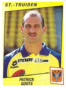 Sticker Patrick Goots - Football Belgium 1996-1997 - Panini