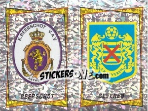 Sticker Beerschoot - Beveren  (Embleem-Armoiries) - Football Belgium 1996-1997 - Panini