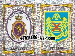 Sticker Beerschoot - Beveren  (Embleem-Armoiries) - Football Belgium 1996-1997 n. 349 - Panini