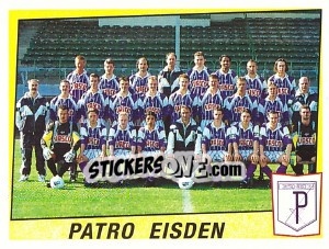 Cromo Patro Eisden (Elftal-Equipe) - Football Belgium 1996-1997 - Panini
