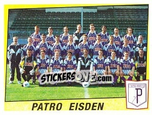 Sticker Patro Eisden (Elftal-Equipe) - Football Belgium 1996-1997 n. 356 - Panini