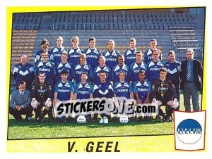 Sticker V. Geel (Elftal-Equipe) - Football Belgium 1996-1997 n. 357 - Panini