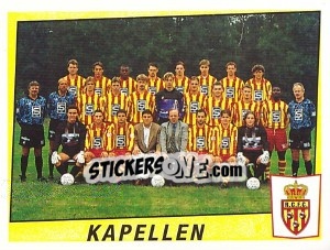 Sticker Kapellen (Elftal-Equipe) - Football Belgium 1996-1997 - Panini
