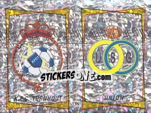 Sticker K.F.C. Turnhout - Union  (Embleem-Armoiries) - Football Belgium 1996-1997 n. 370 - Panini