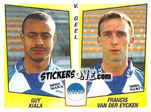 Sticker Guy Kiala / Francis van der Eycken