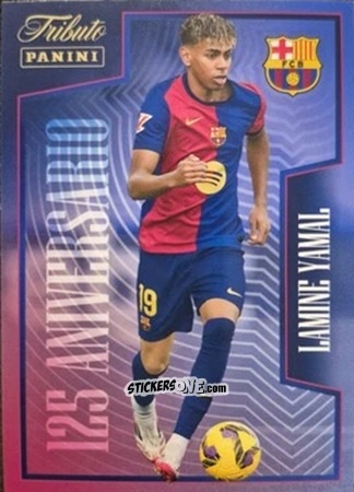 Sticker Lamine Yamal - Tributo FC Barcelona 1899-2024
 n. 31 - Panini