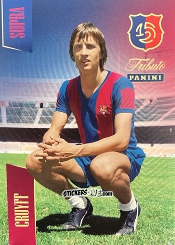 Figurina Johan Cruijf - El Profeta Del Gol - Tributo FC Barcelona 1899-2024
 n. 71 - Panini