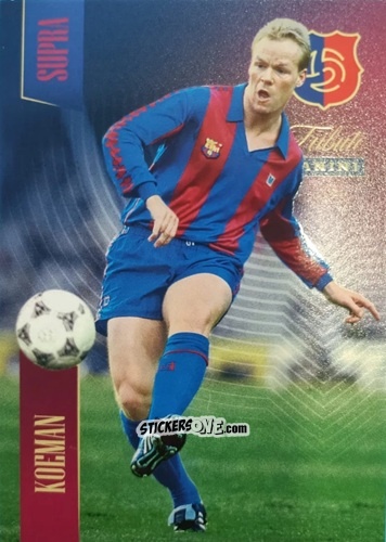 Figurina Ronald Koeman - Directo Al Olimpo - Tributo FC Barcelona 1899-2024
 n. 77 - Panini