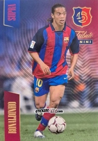 Cromo Ronaldinho - La Sombre Del Futbol - Tributo FC Barcelona 1899-2024
 n. 84 - Panini