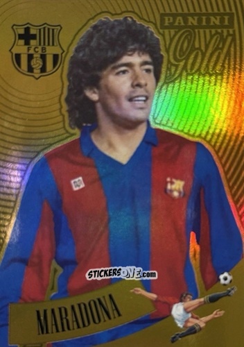 Figurina Maradona - ¿de Que Planeta Viniste? - Tributo FC Barcelona 1899-2024
 n. 97 - Panini