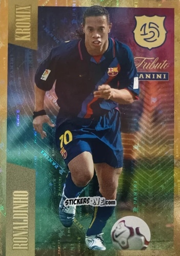 Cromo Ronaldinho - Tributo FC Barcelona 1899-2024
 n. K84 - Panini