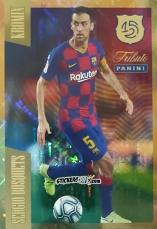 Sticker Busquets - Tributo FC Barcelona 1899-2024
 n. K92 - Panini