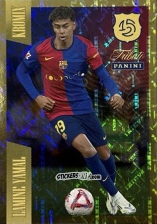 Cromo Lamine Yamal - Tributo FC Barcelona 1899-2024
 n. K95 - Panini