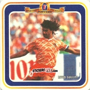 Figurina Ruud Gullit - Sporting Greats Fosters 1994
 n. 1 - Sporting Greats Fosters