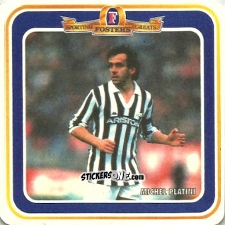 Figurina Michel Platini - Sporting Greats Fosters 1994
 n. 4 - Sporting Greats Fosters