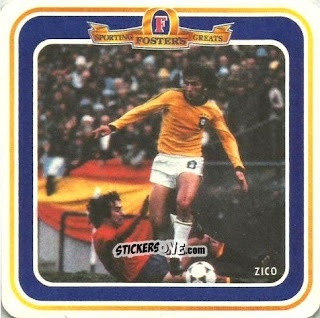 Cromo Zico - Sporting Greats Fosters 1994
 n. 6 - Sporting Greats Fosters