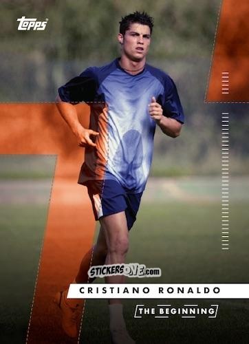 Sticker Cristiano Ronaldo - Cristiano Ronaldo Curated 2020
 n. 1 - Topps