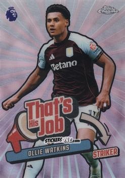 Figurina Ollie Watkins - Chrome Premier League 2025-2026 n. THJ-4 - Topps