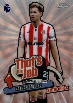 Cromo Nathan Collins - Chrome Premier League 2025-2026 n. THJ-5 - Topps