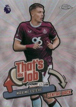 Figurina Maxime Estève - Chrome Premier League 2025-2026 n. THJ-6 - Topps