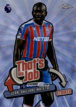 Figurina Jean-Philippe Mateta - Chrome Premier League 2025-2026 n. THJ-8 - Topps