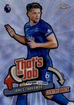 Figurina James Tarkowski - Chrome Premier League 2025-2026 n. THJ-9 - Topps