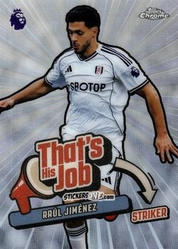 Cromo Raúl Jiménez - Chrome Premier League 2025-2026 n. THJ-10 - Topps
