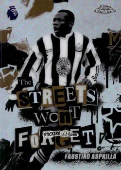 Sticker Faustino Asprilla - Chrome Premier League 2025-2026 n. SWF-18 - Topps