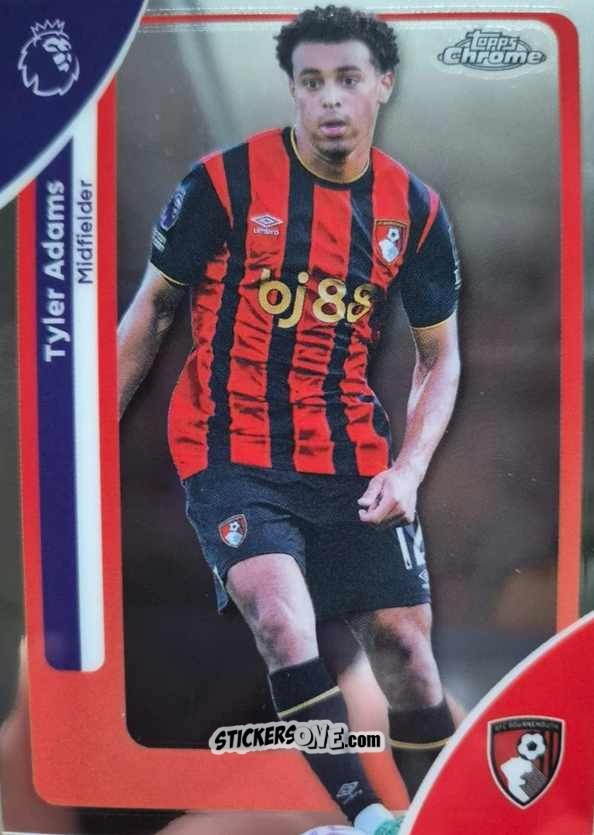 Figurina Tyler Adams - Chrome Premier League 2025-2026 n. 2 - Topps