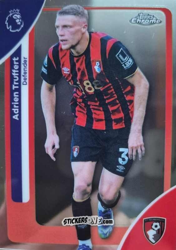 Figurina Adrien Truffert - Chrome Premier League 2025-2026 n. 10 - Topps