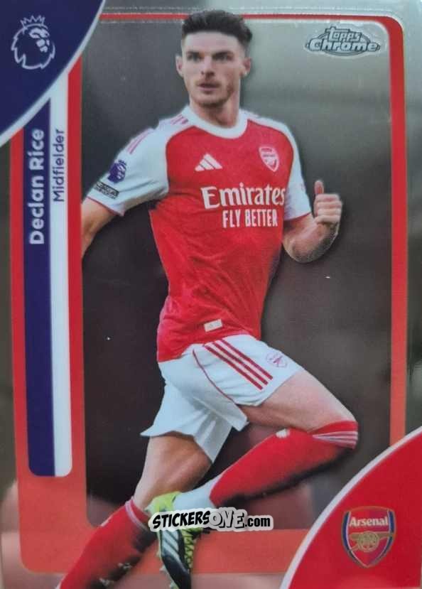 Cromo Declan Rice - Chrome Premier League 2025-2026 n. 14 - Topps