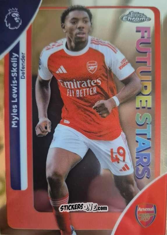 Sticker Myles Lewis-Skelly - Chrome Premier League 2025-2026 n. 20 - Topps