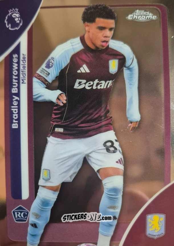 Sticker Bradley Burrowes - Chrome Premier League 2025-2026 n. 29 - Topps
