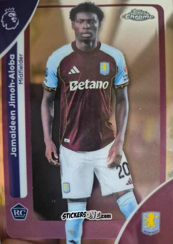 Sticker Jamaldeen Jimoh-Aloba - Chrome Premier League 2025-2026 n. 30 - Topps