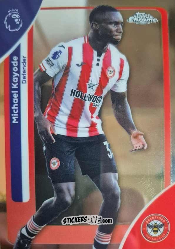 Figurina Michael Kayode - Chrome Premier League 2025-2026 n. 32 - Topps