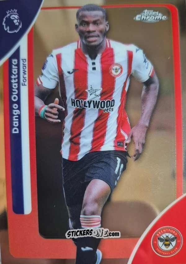 Figurina Dango Ouattara - Chrome Premier League 2025-2026 n. 35 - Topps