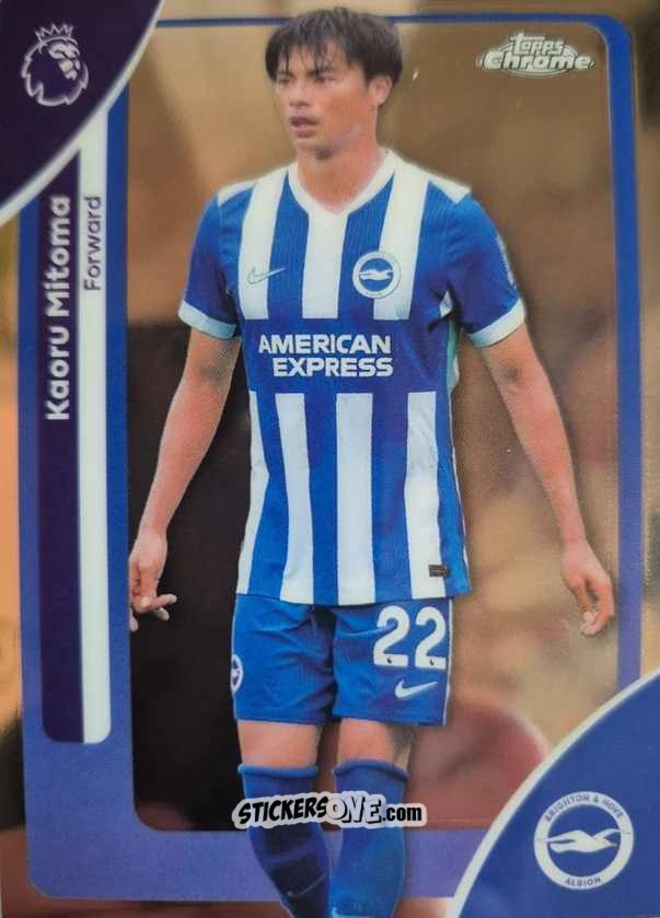 Figurina Kaoru Mitoma - Chrome Premier League 2025-2026 n. 45 - Topps